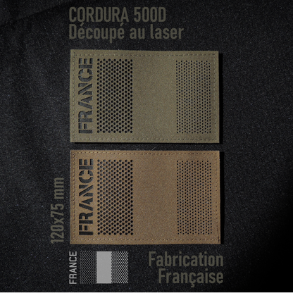 ECUSSON DRAPEAU REC 120x75mm